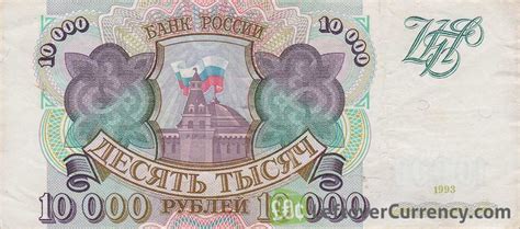 10,000 Russian Rubles to US Dollars